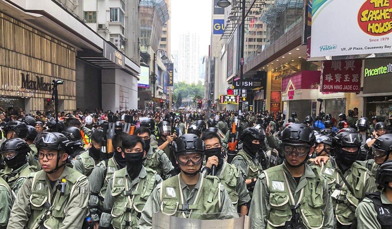 Hong Kong has been rocked by four months of protest violence. Photo: Sam Tsang