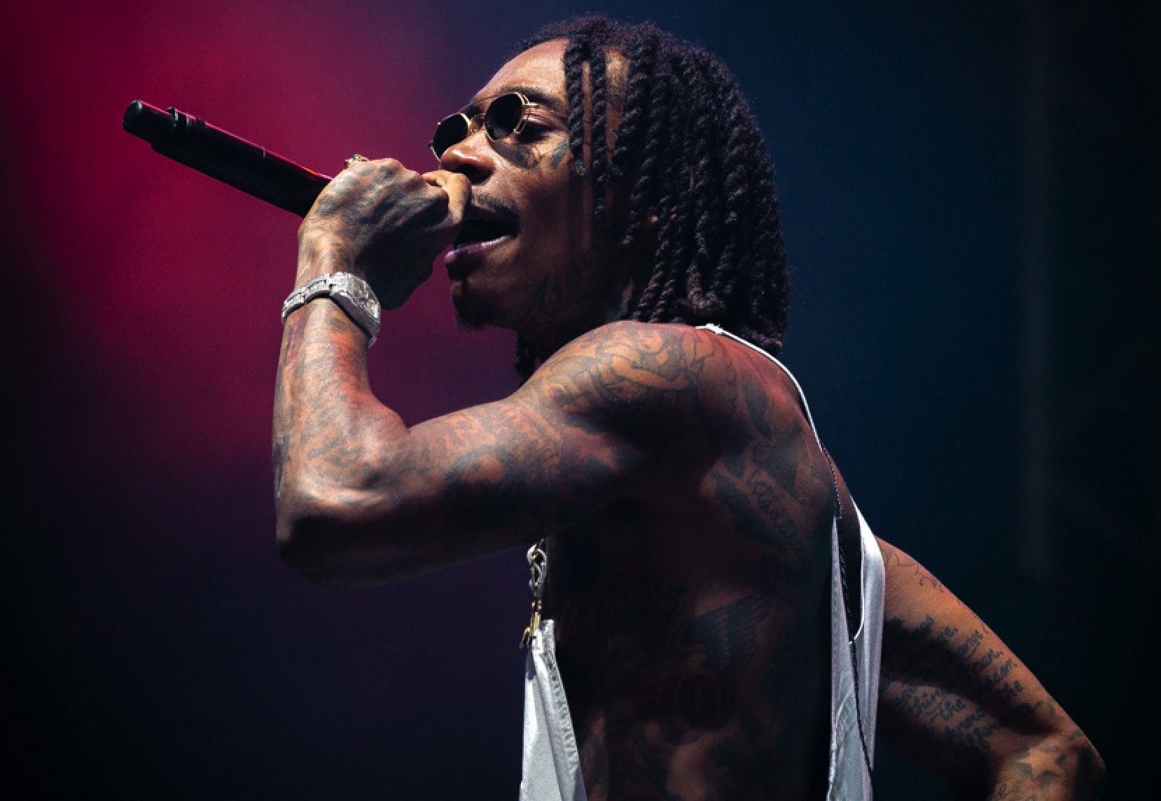 Wiz Khalifa, one of the acts at the cancelled Rolling loud festival.