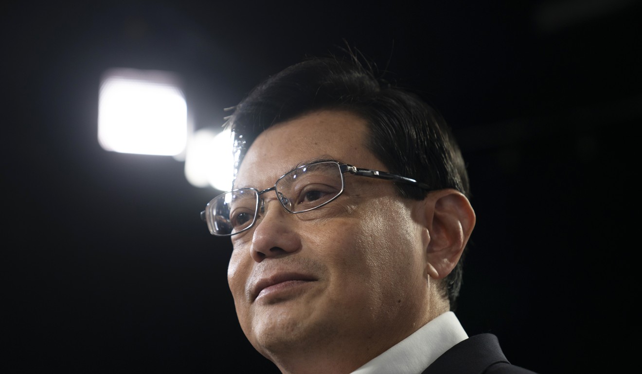 Heng Swee Keat will co-chair the JCBC. Photo: Bloomberg