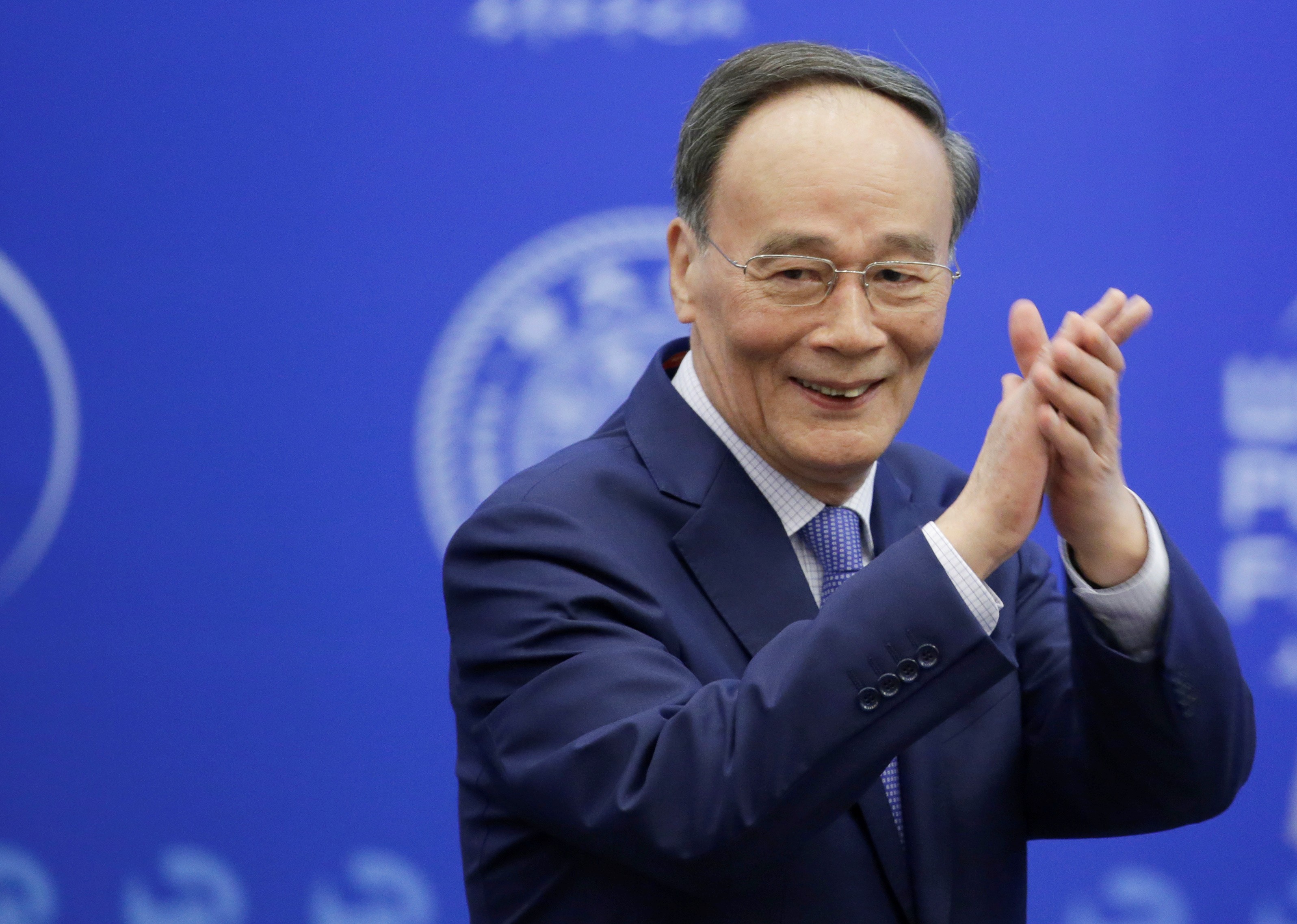 Chinese Vice-President Wang Qishan, 71, has taken on a diplomatic role since Xi Jinping began his second term in March last year. Photo: Reuters