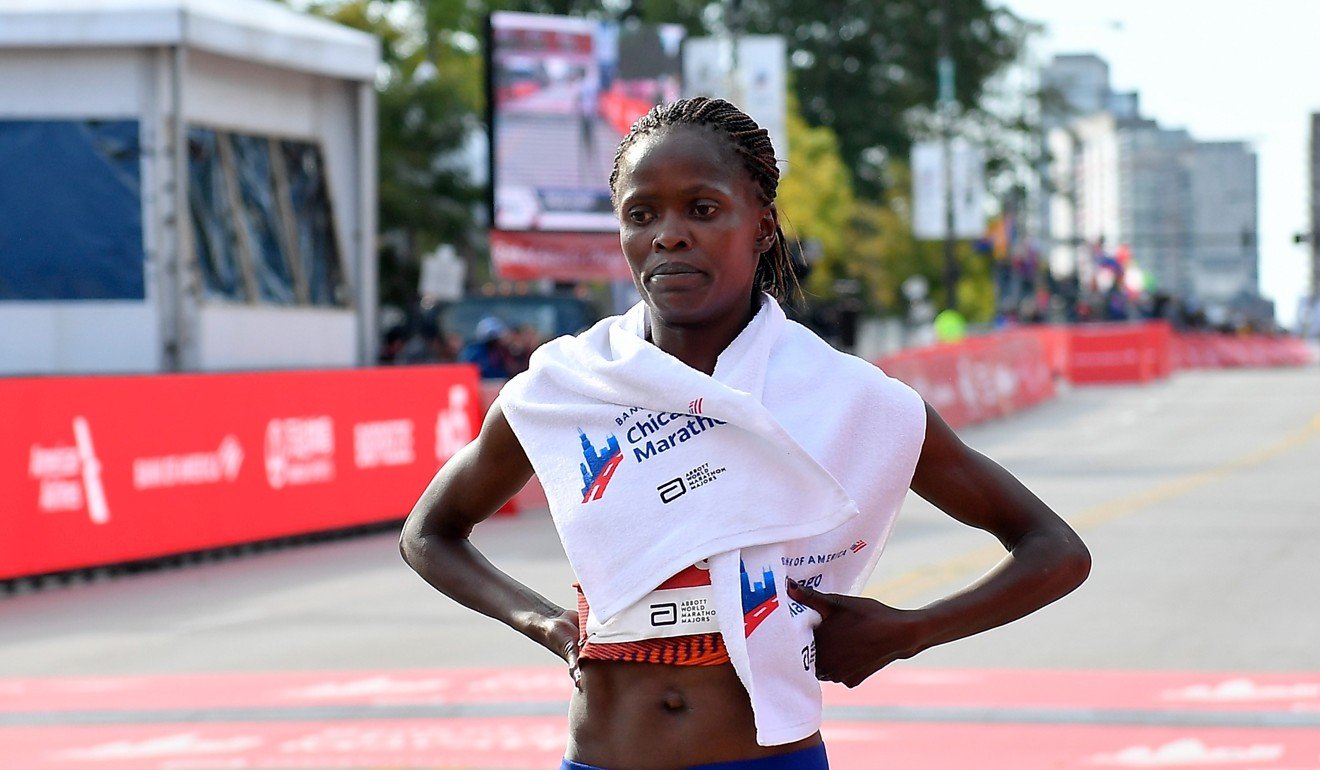 Brigid Kosgei sets marathon world record in Chicago, and now eyes ...