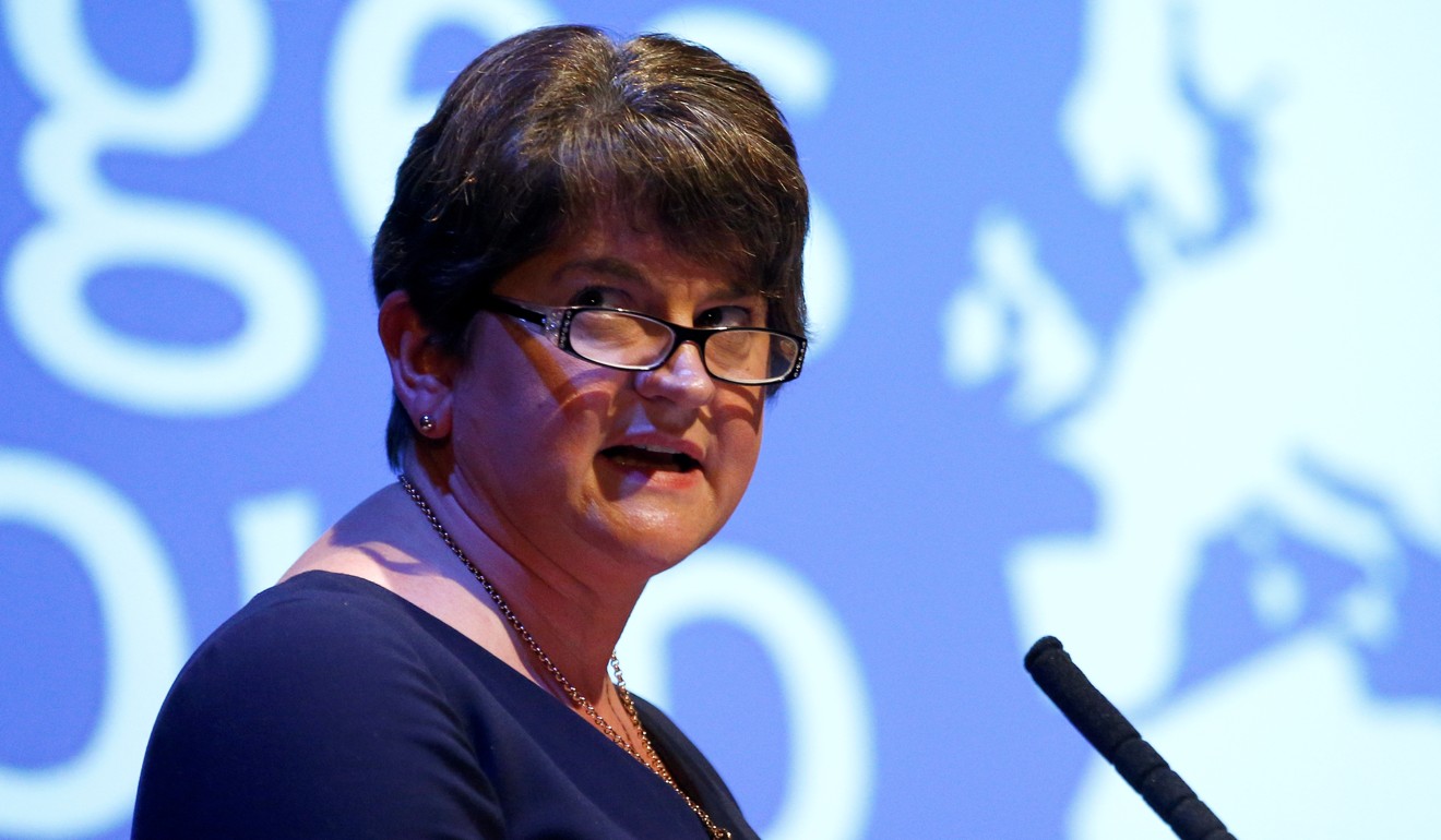 Arlene Foster, leader of Northern Ireland’s Democratic Unionist party (DUP). Photo: Reuters