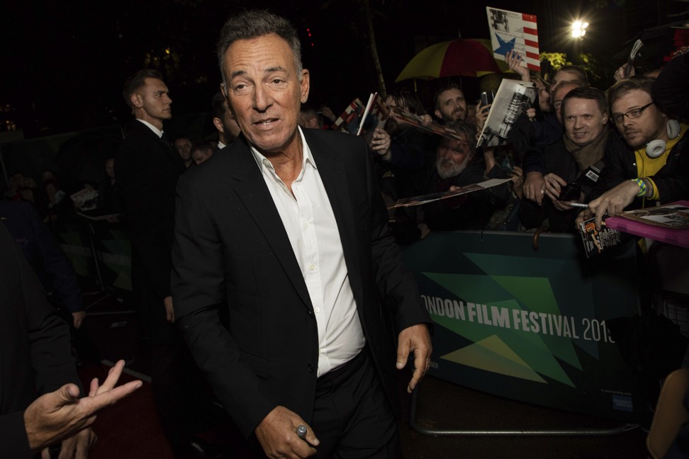 Bruce Springsteen arrives for the London premiere of the film Western Stars. Photo: Vianney Le Caer/Invision/AP