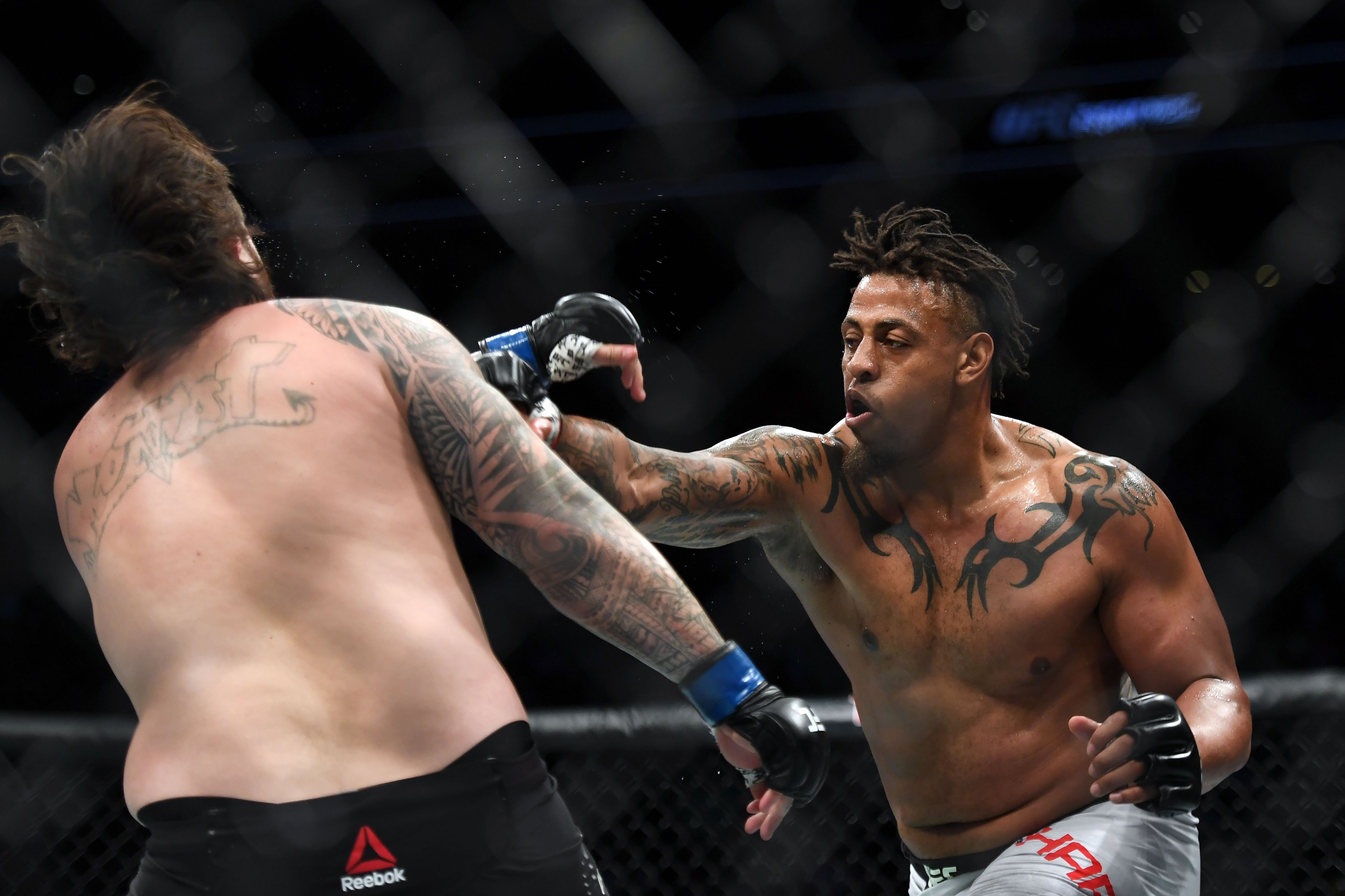 Greg Hardy makes UFC debut, gets disqualified minutes later for