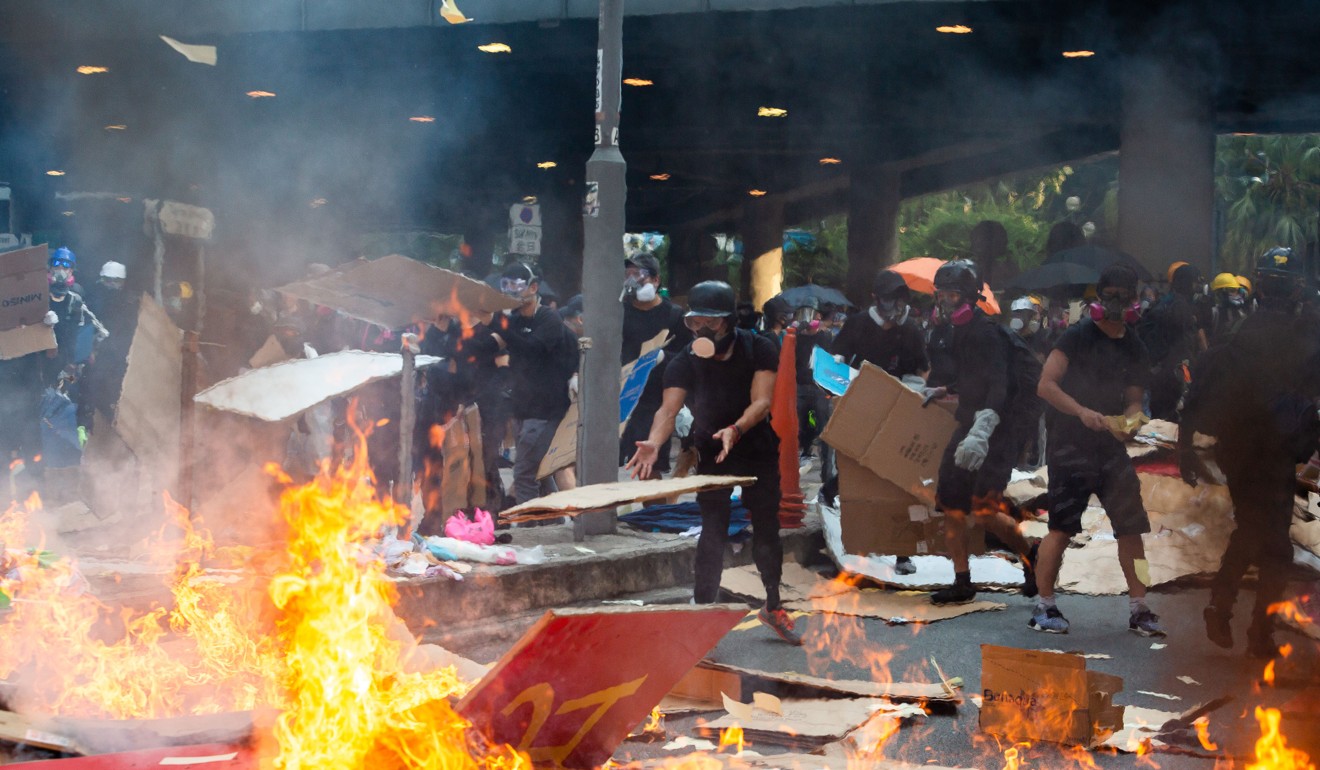 Hong Kong has been stricken by protests since June, sparked by Carrie Lam’s ill-fated extradition bill. Photo: Bloomberg