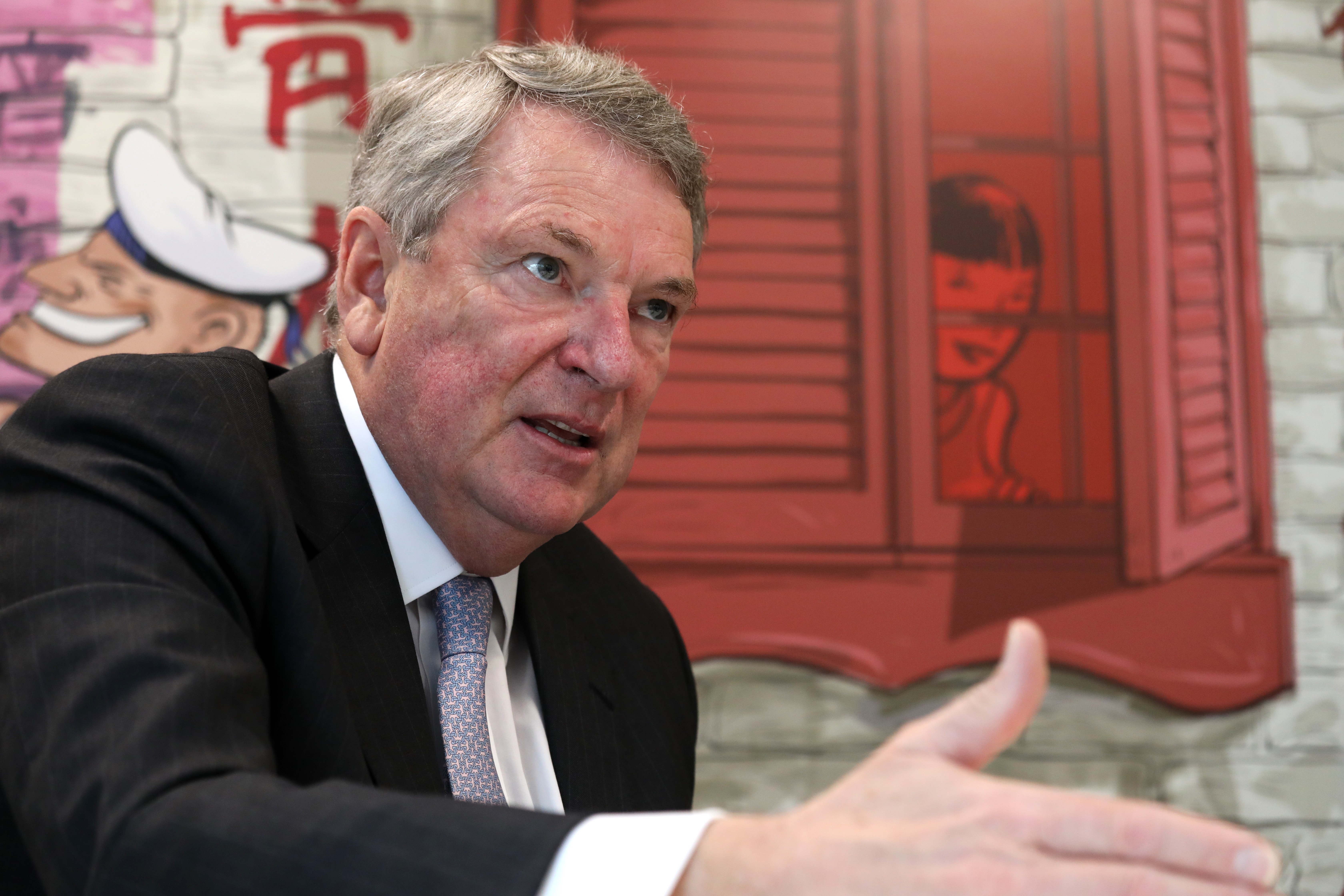 Lynton Crosby, CEO of CT Group, says ‘when you have a crisis is you cannot leave a vacuum’. Photo: Nora Tam