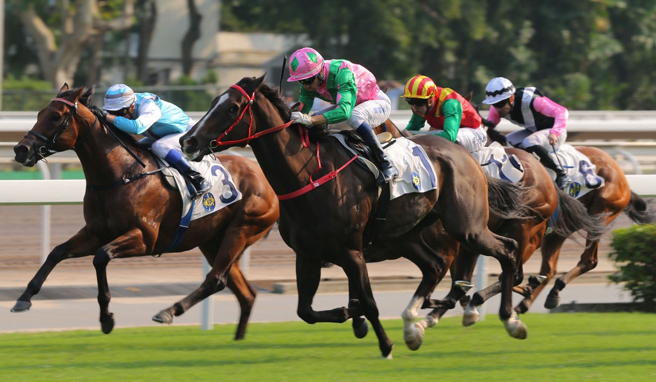 Joao Moreira boots Aerohappiness to victory.