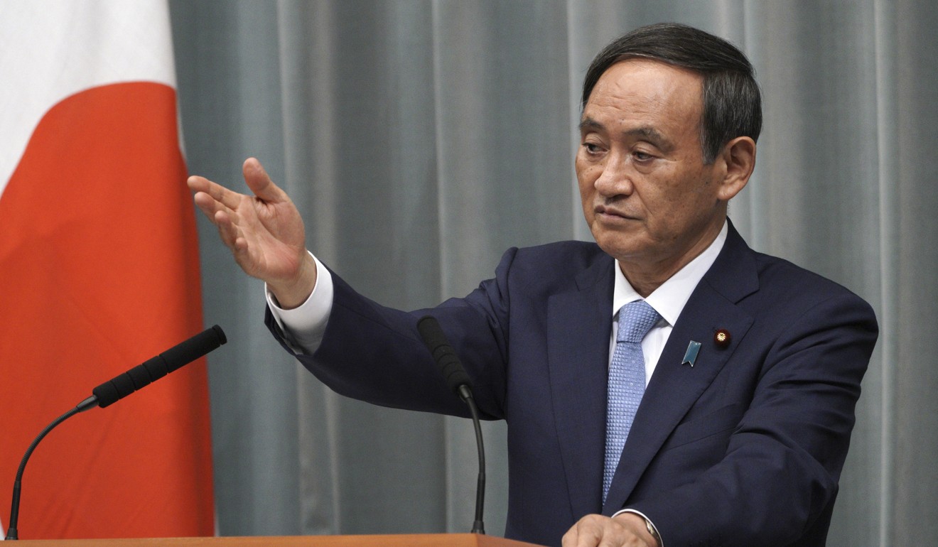 Yoshihide Suga, Japan’s chief cabinet secretary and government spokesman. Photo: AP