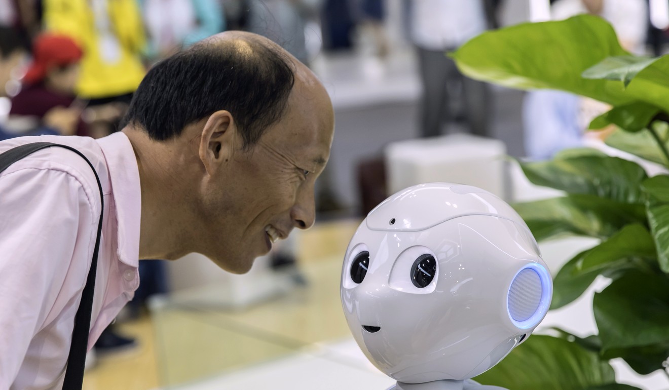 Artificial intelligence is another area in which China is a world leader. Photo: Bloomberg
