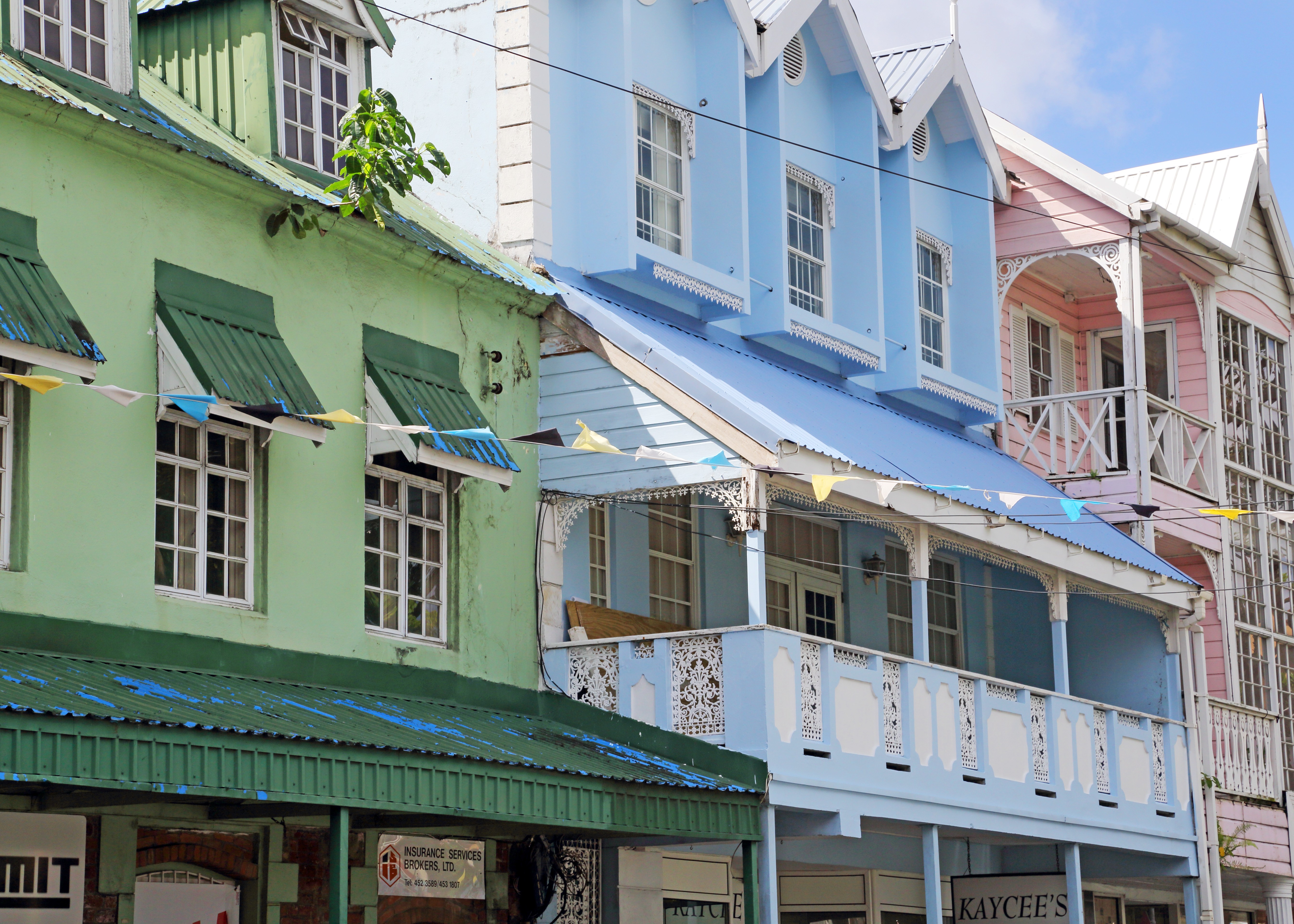 Traditional buildings in Castries, the capital of the Caribbean sovereign island of Saint Lucia, which launched its Citizenship by Investment programme in December 2015. Photo: Shutterstock