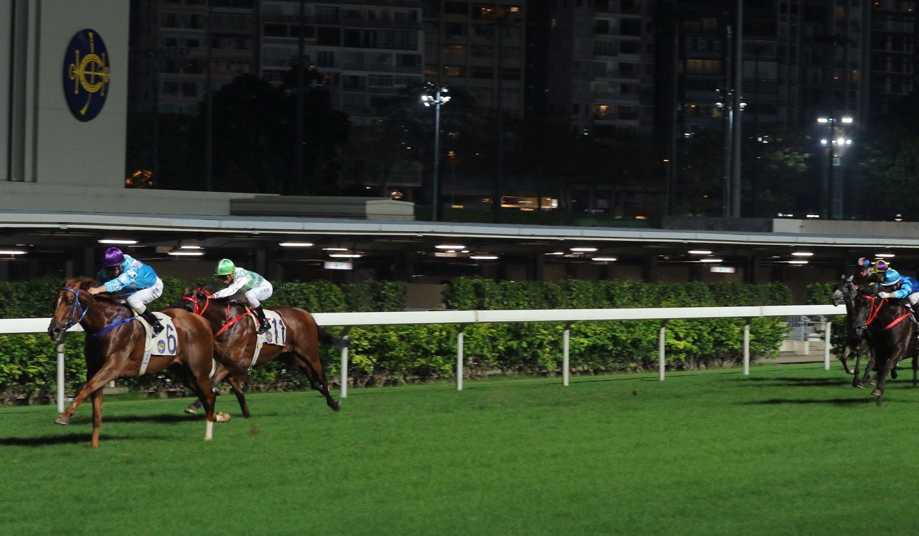 Yee Cheong Baby wins easily at Happy Valley last season.