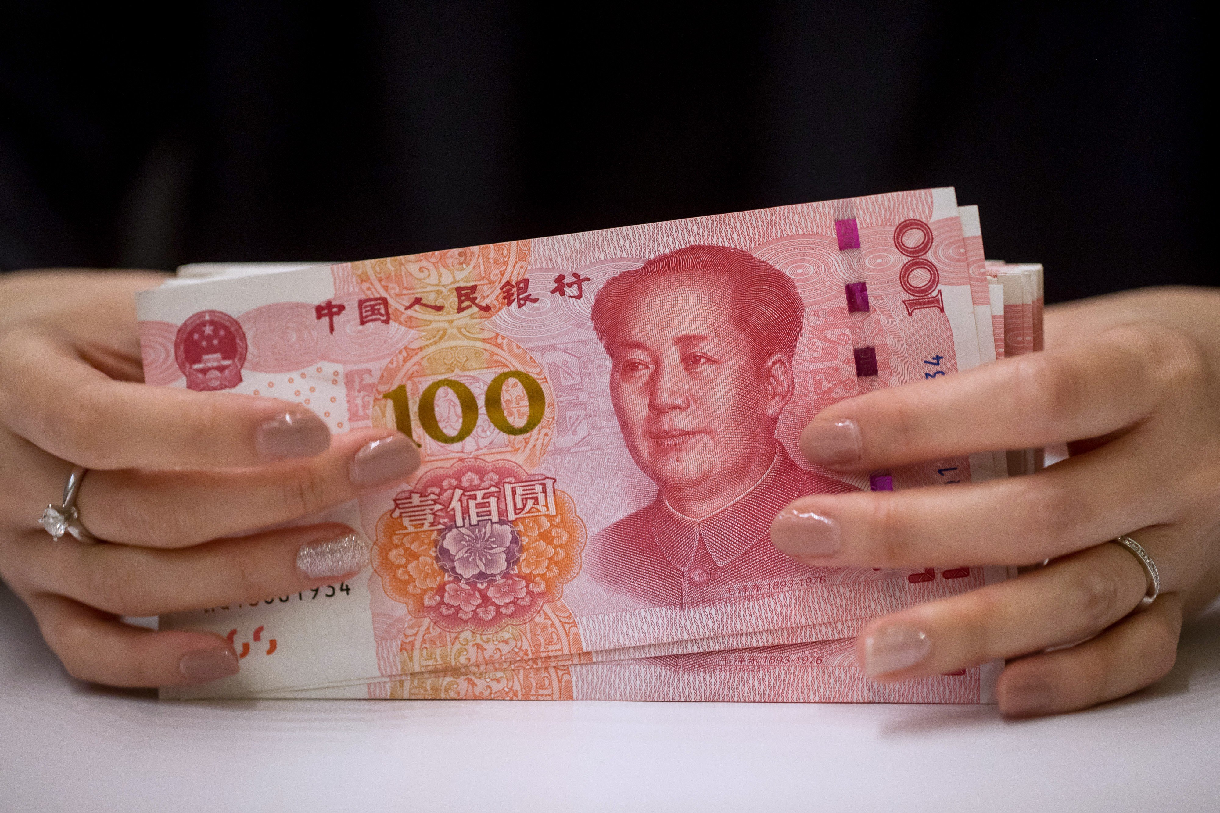 China’s government has outlawed lending at annualised interest rates above 36 per cent. Photo: Bloomberg