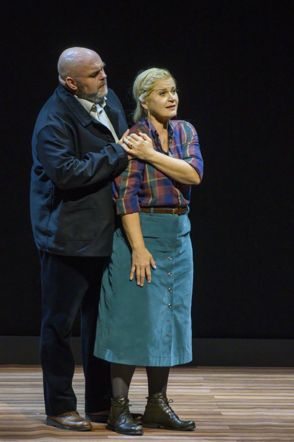 Fredrik Zetterstrom (left) and Sunnegardh in Autumn Sonata. Photo: Leisure and Cultural Services Department