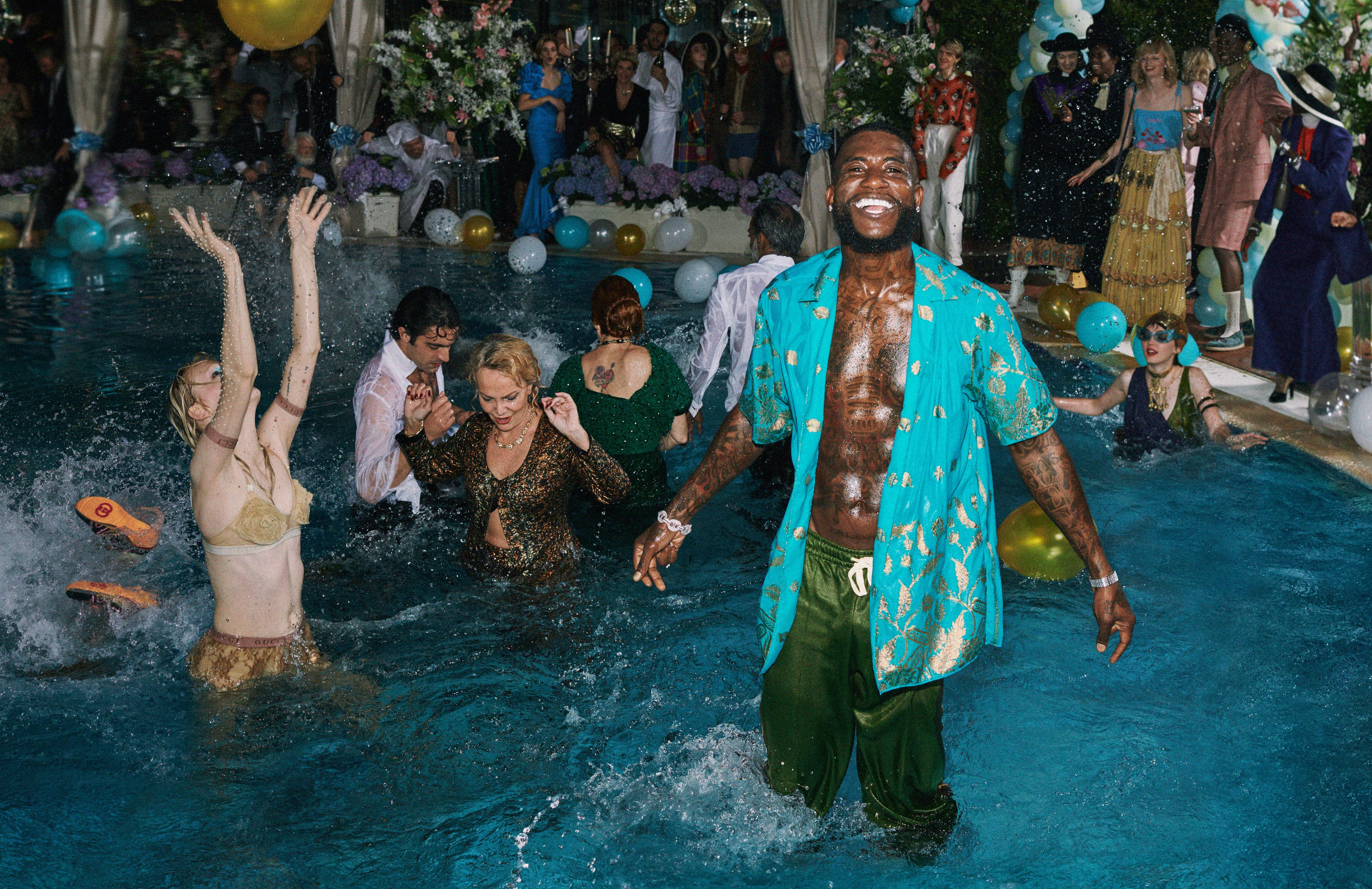 Gucci’s Cruise 2020 campaign video, which stars rapper Gucci Mane, was directed by American film director Harmony Korine at Rome’s historic Villa La Furibonda.