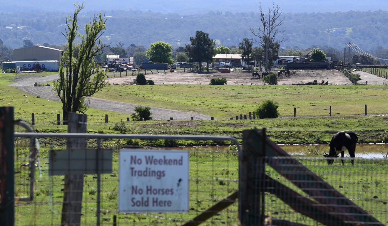 The entrance to a pet meat producer in Sydney featured in the ABC investigation. Photo: EPA
