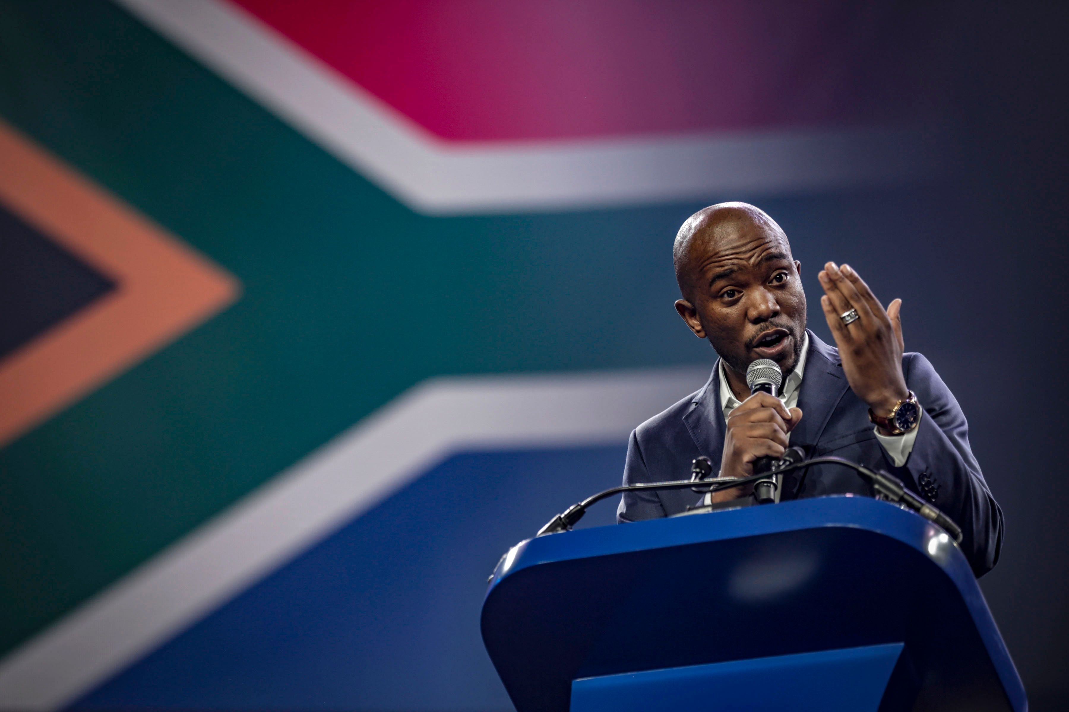 Democratic Alliance (DA) leader Mmusi Maimane. Photo: AFP