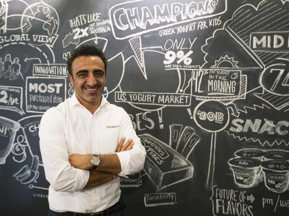 Hamdi Ulukaya moved from Turkey to attend university in the US. Photo: Reuters