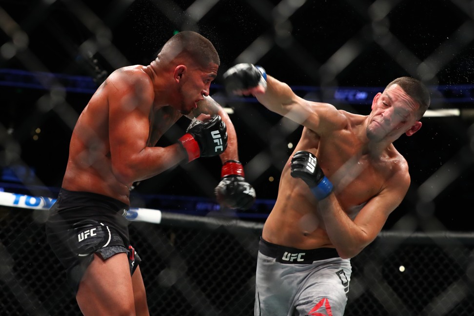 Nate Diaz called Jorge Masvidal out after beating Anthony Pettis. Photo: AFP