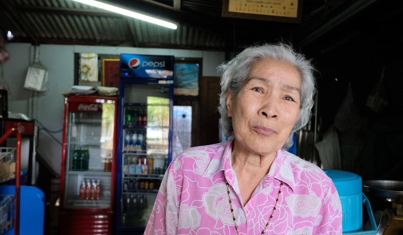 Suwanna Sukwiboon, an elderly Thai-Chinese woman, professes to be terrified of ghosts. Photo: SCMP
