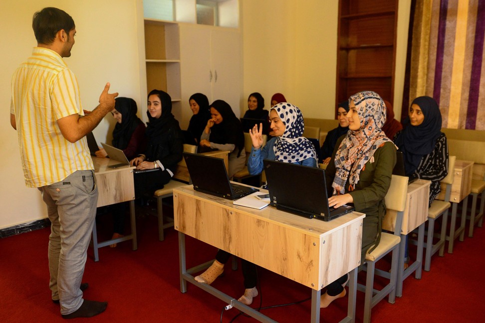 Afghan women coders inspiring girls to smash obstacles in patriarchal ...