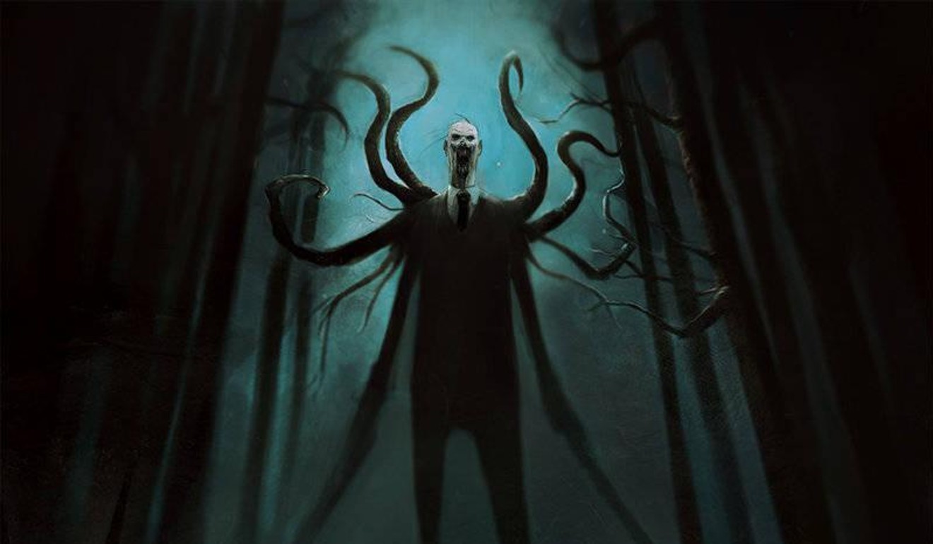 The Slender Man (pictured) is a character invented for use in internet horror stories that has captured the minds of web users around the world. Photo: Thomasccq (CC BY-SA 4.0)