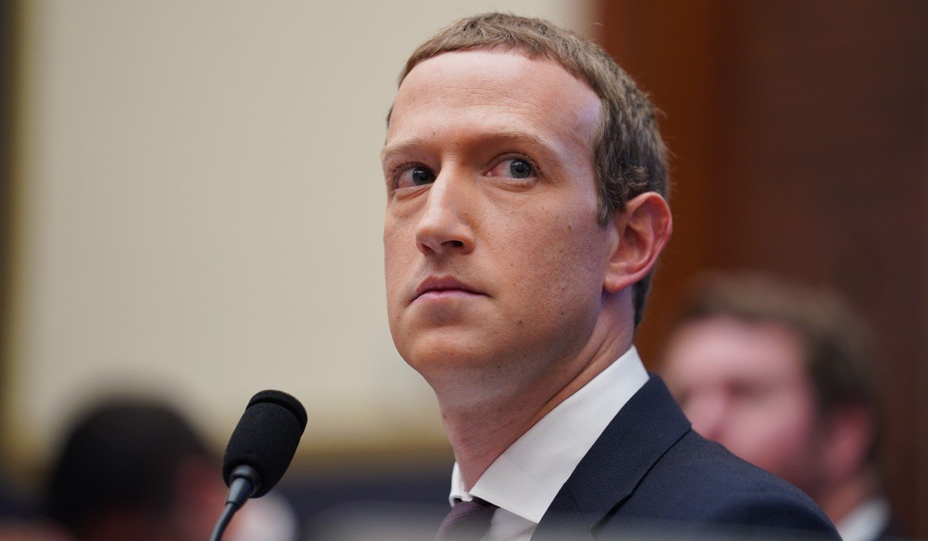 Facebook CEO Mark Zuckerberg, whose product competes with TikTok, also attacked the app over censorship concerns. Photo: Xinhua