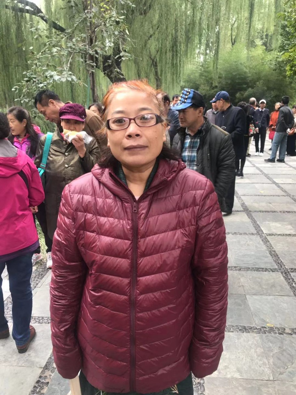 Pang has been coming to Changpuhe Park for 10 years. Photo: Phoebe Zhang