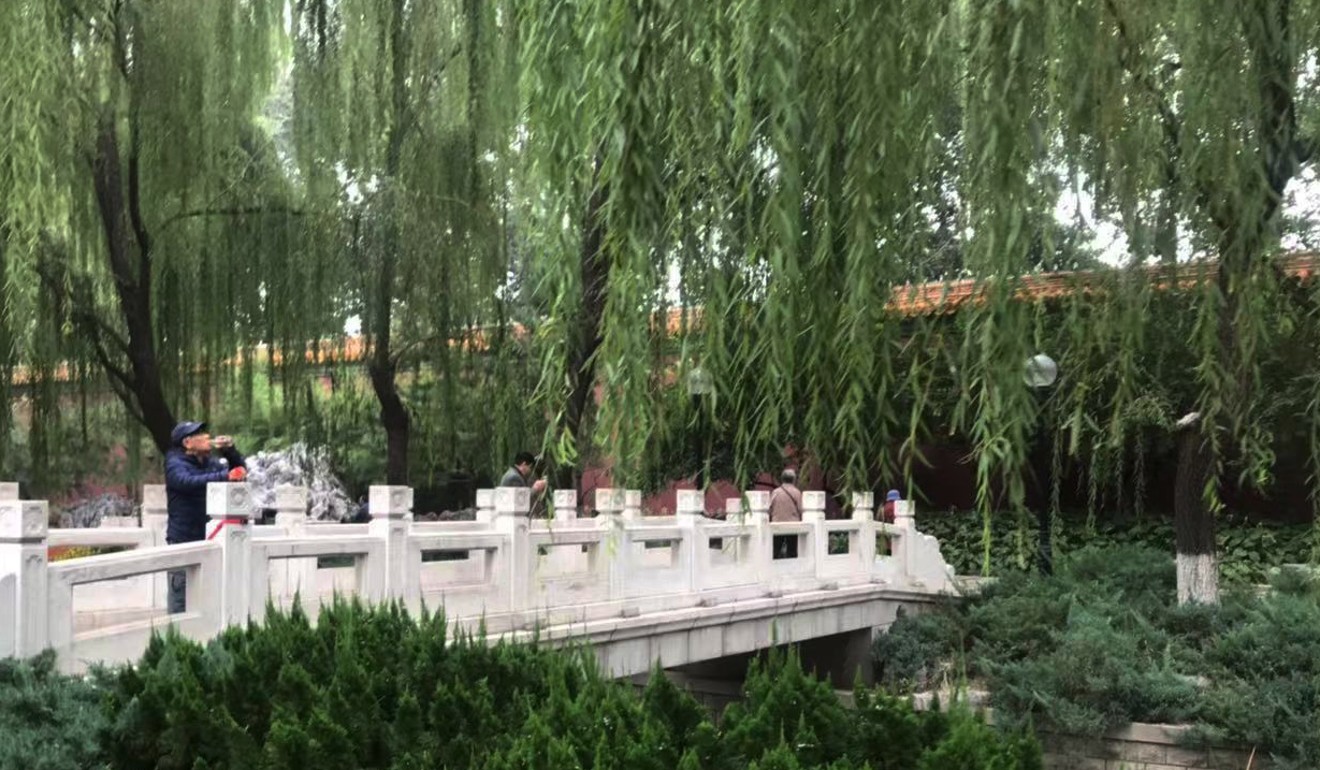 The tranquil setting of Changpuhe Park provides an opportunity for Beijing's elderly to meet and mingle, in hopes of finding their perfect match. Photo: Phoebe Zhang