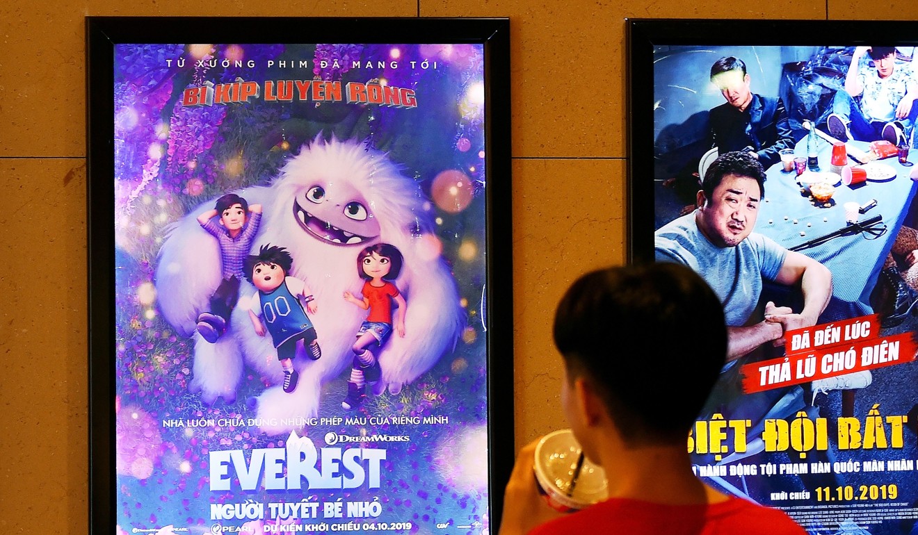 Abominable was pulled from cinemas in Vietnam. Photo: AFP