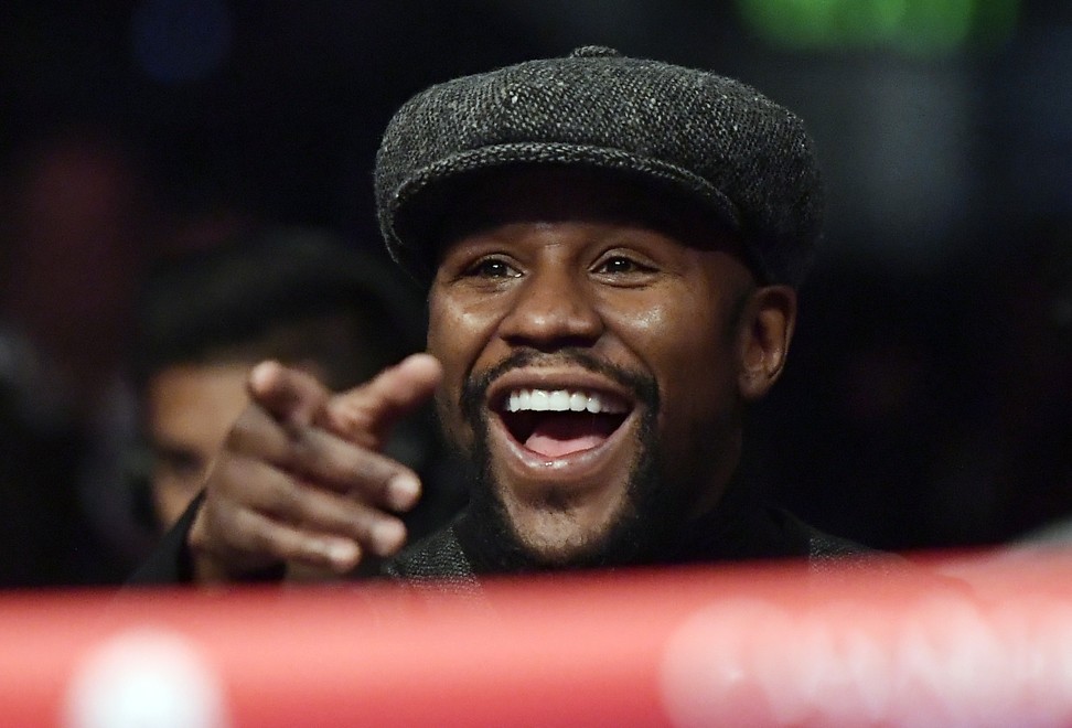 Boxer Floyd Mayweather became the first boxer to generate US$1 billion. Photo: AP