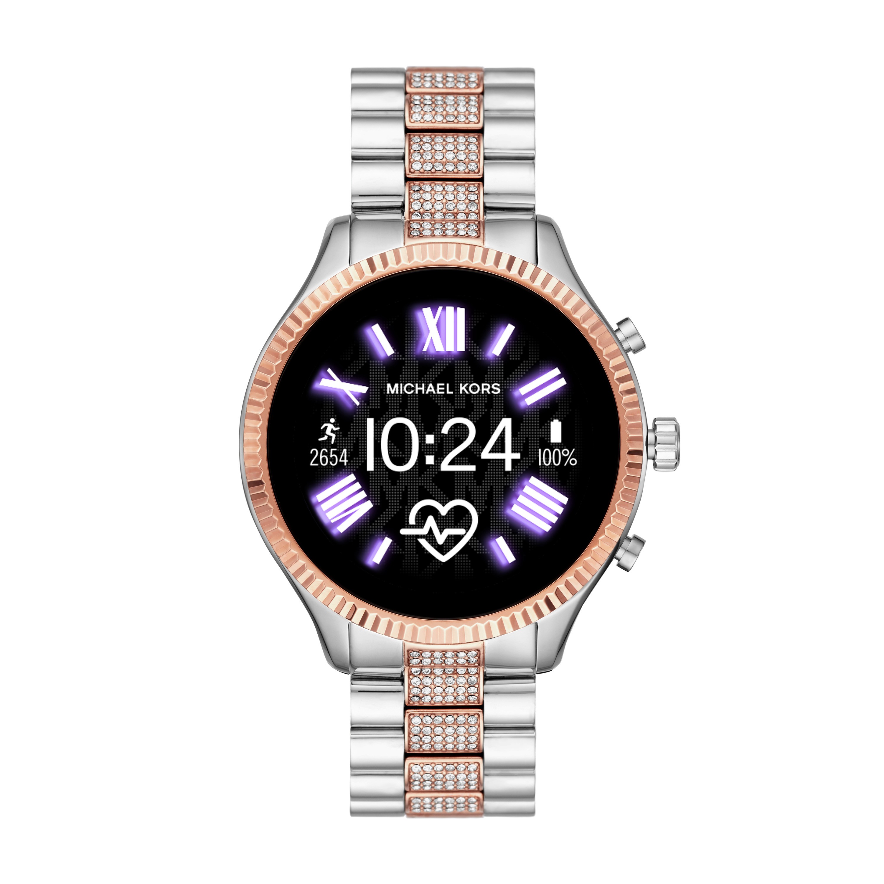 Michael Kors’ bejewelled MKT5080 smartwatch.