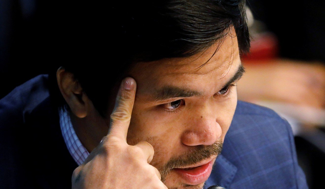 Filipino national hero Manny Pacquiao is a record-breaking boxer, resourceful entrepreneur and a senator in his home country. Photo: Reuters