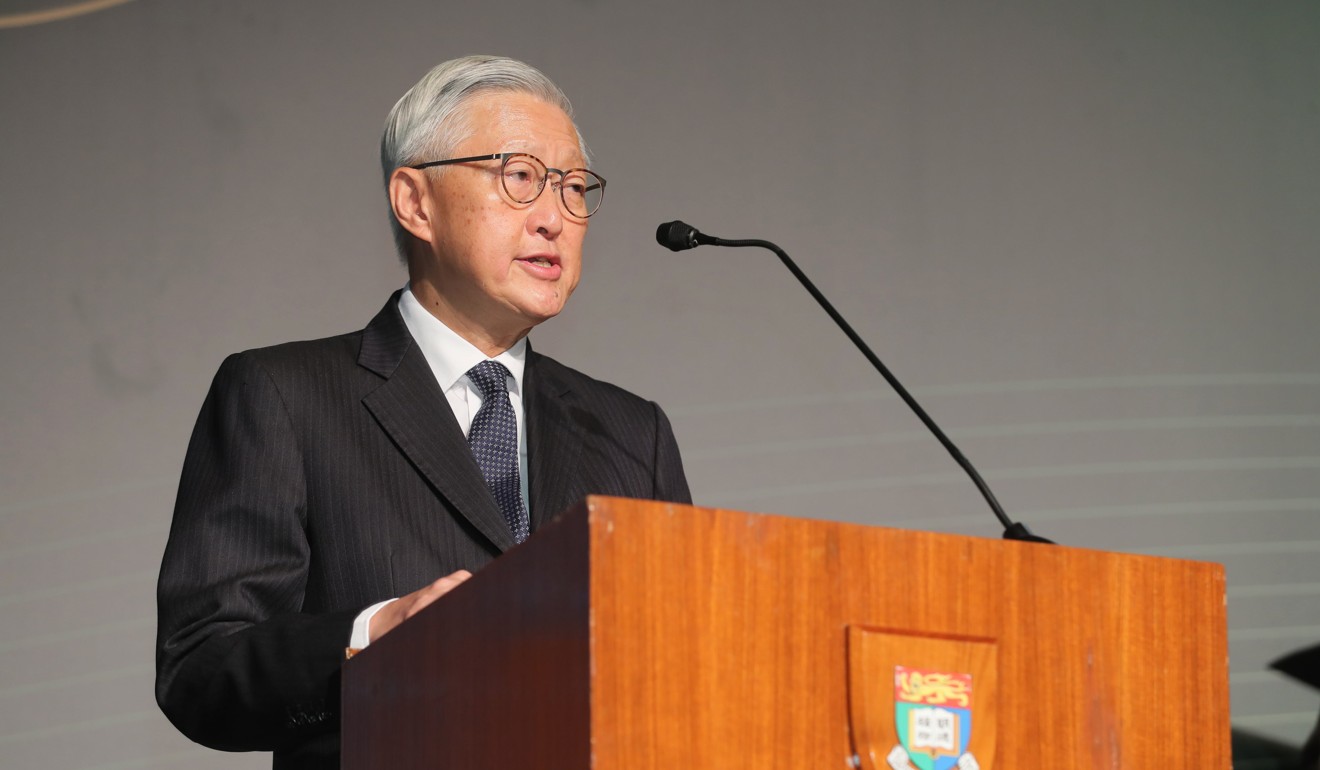 Andrew Li was Hong Kong’s first chief justice of the Court of Final Appeal, who took up the position in 1997. Photo: University of Hong Kong