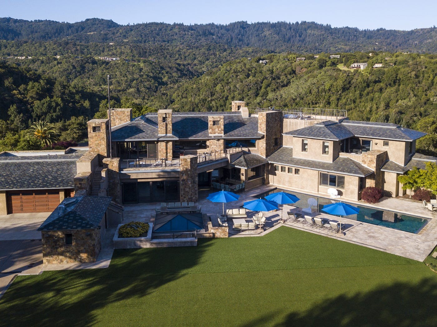 Sellers Rex Real Estate claim this is the most expensive home listed in California’s Bay Area for more than a decade. But why was the price cut almost in half? Photos: REX Real Estate