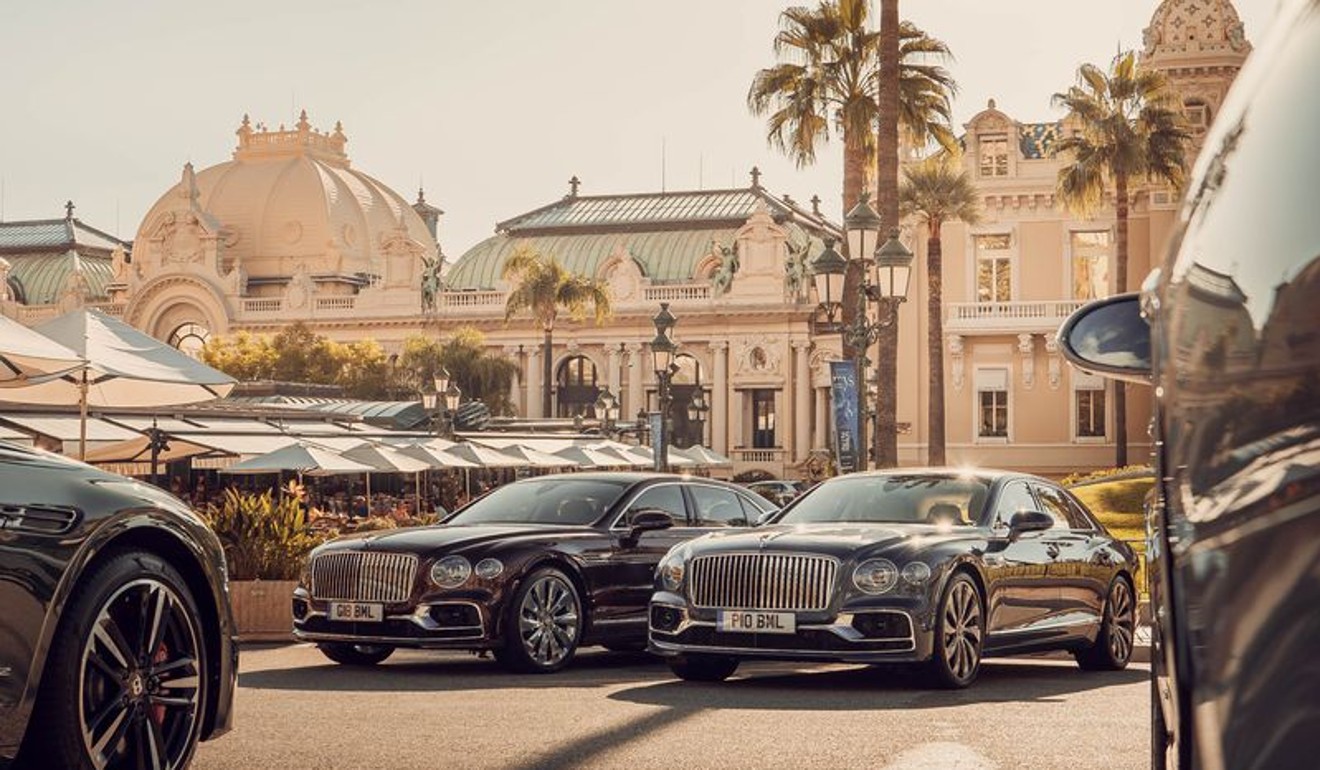 The Ambanis’ Flying Spur in the streets of Monte Carlo.