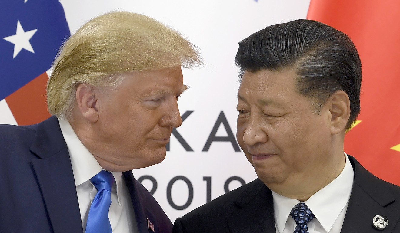 Donald Trump and Xi Jinping were expected to sign an interim trade deal at the now-cancelled Apec meeting. Photo: AP