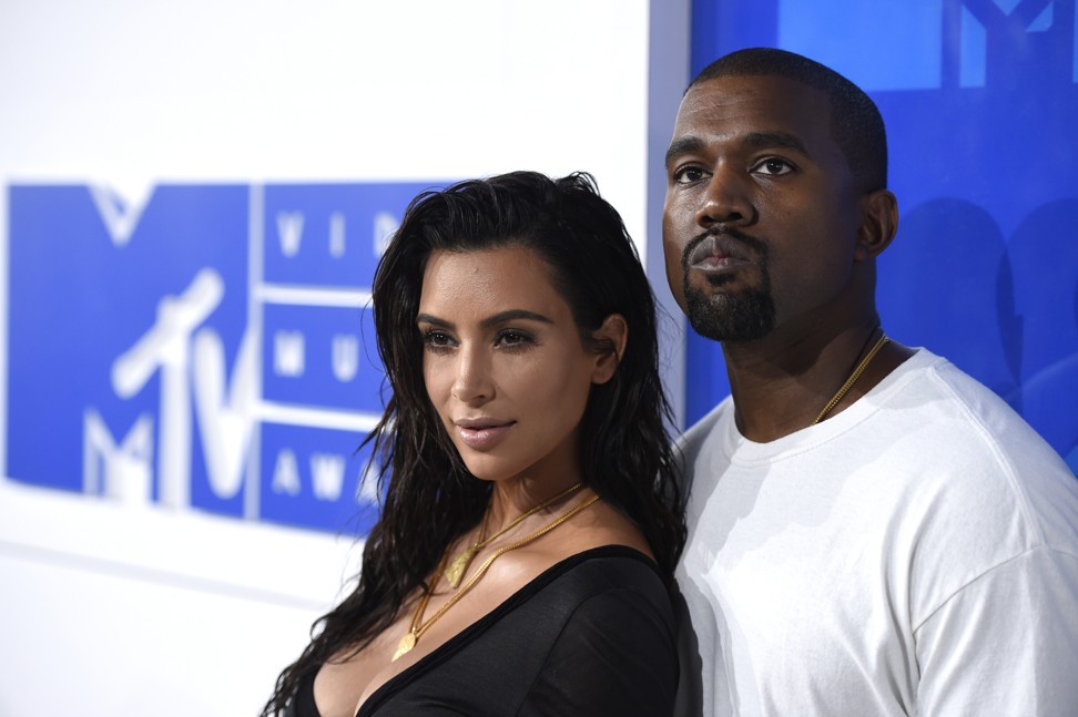 Kim Kardashian West and West at the MTV Video Music Awards. Photo: Evan Agostini/Invision/AP
