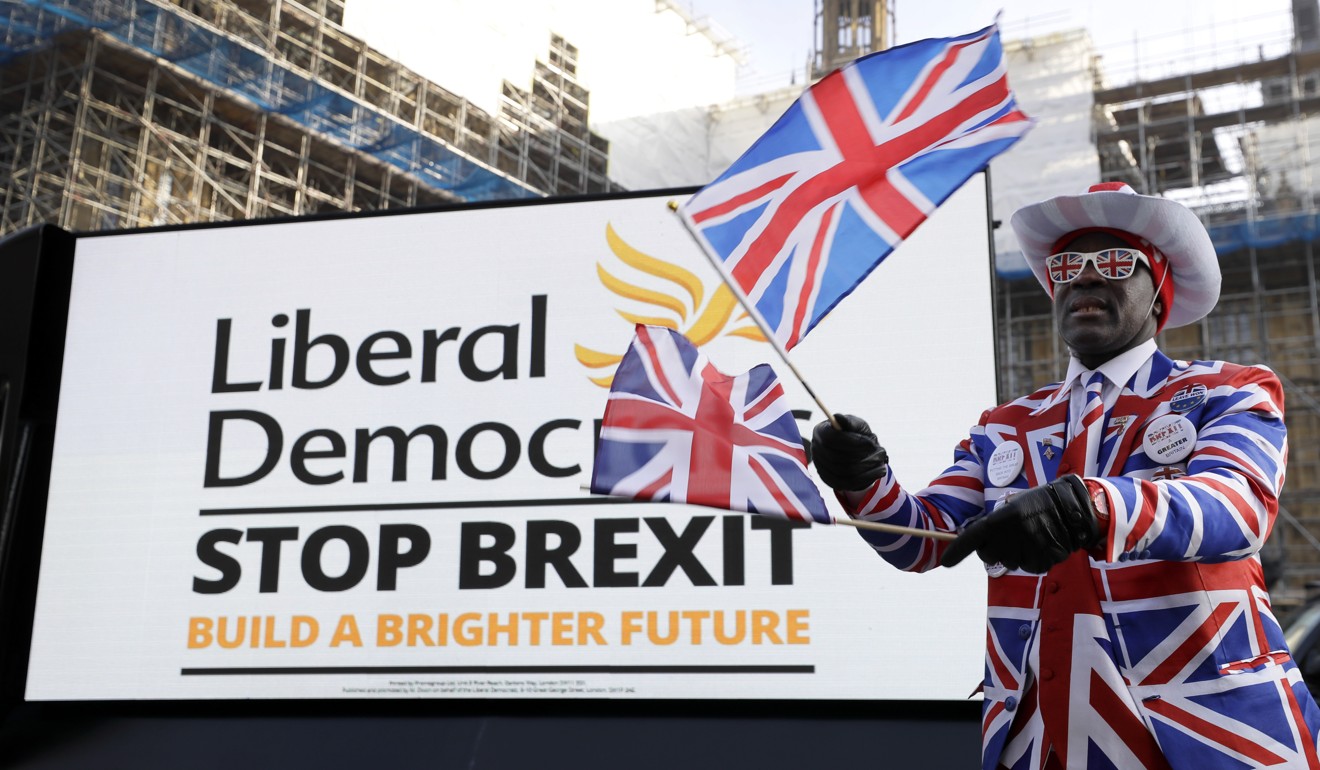 The centrist Liberal Democrats want to stop Brexit. Photo: AP