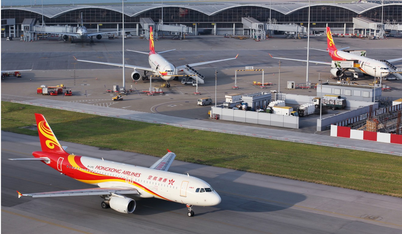 Hong Kong Airlines is the city’s third largest carrier. Photo: Nora Tam