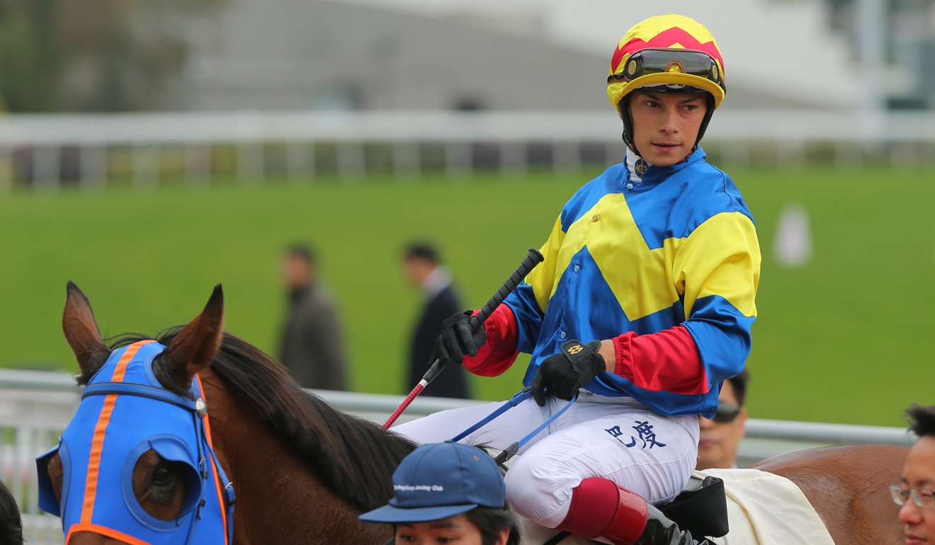 Alexis Badel rides a winner at Sha Tin last season.