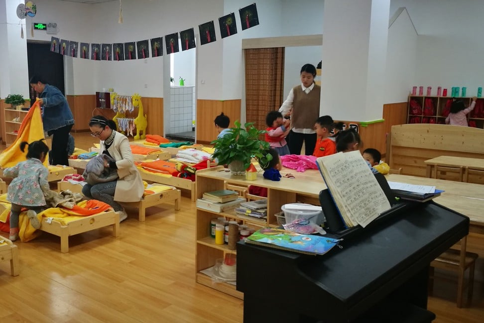 The kindergarten in Wan’an charges 9,600 yuan (US$1,364) a year. Photo: He Huifeng