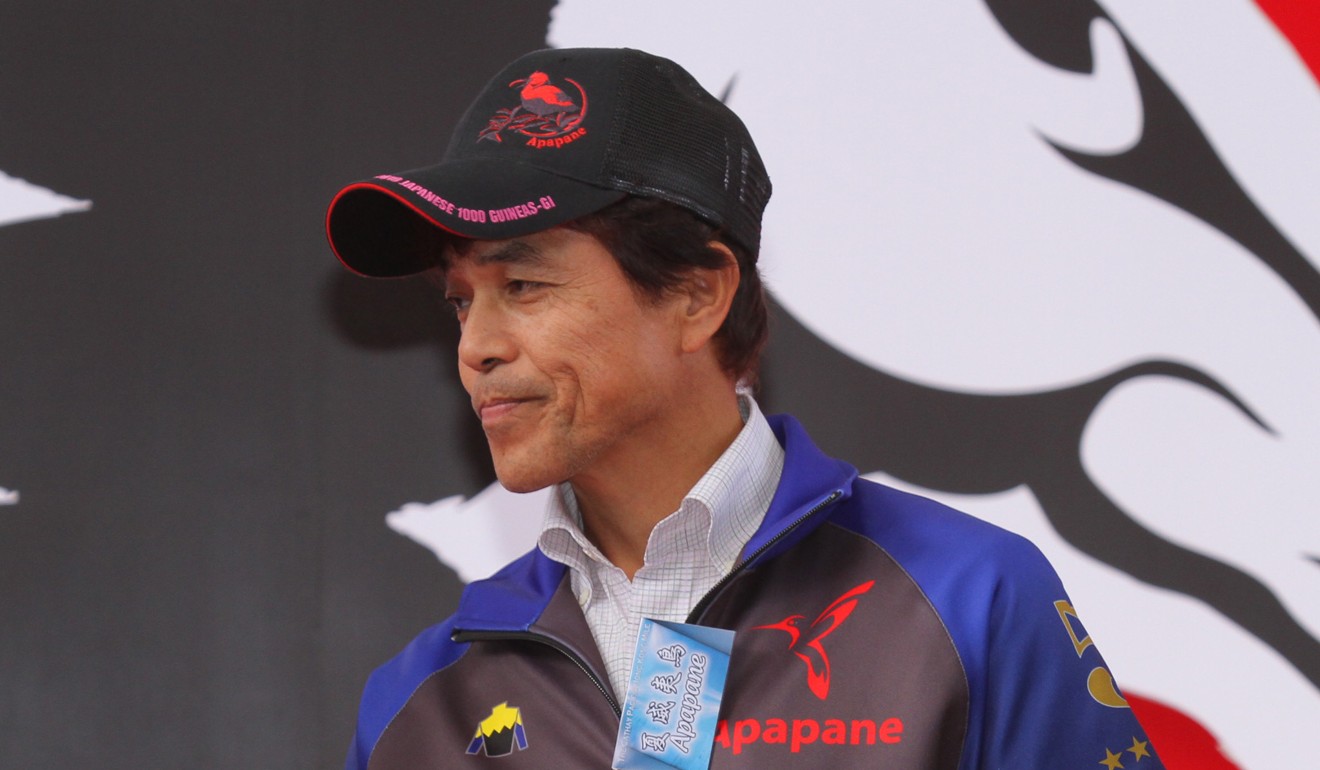 Trainer Sakae Kunieda at Sha Tin in 2011.