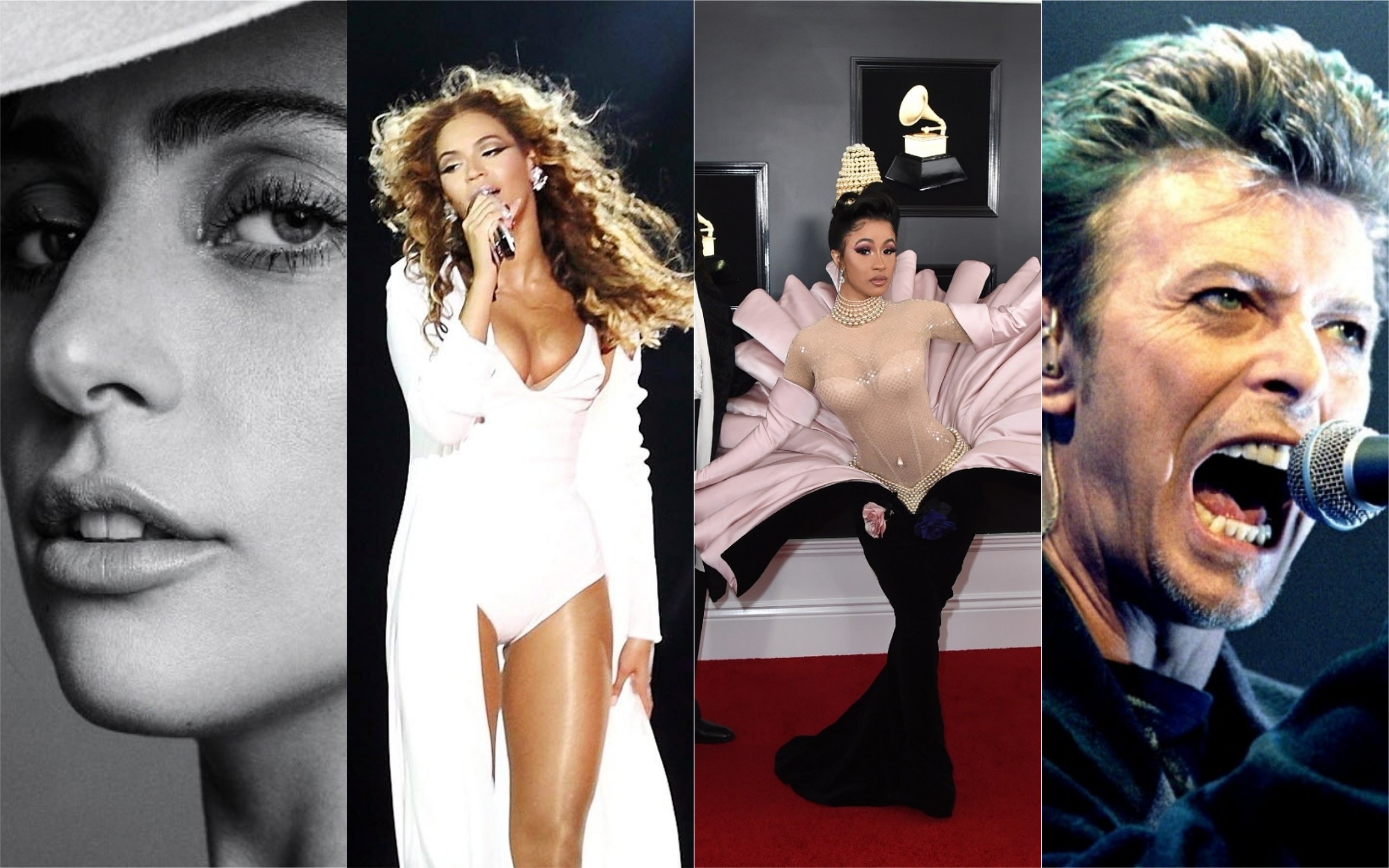 What do Lady Gaga, Beyoncé, Cardi B and David Bowie have in common?