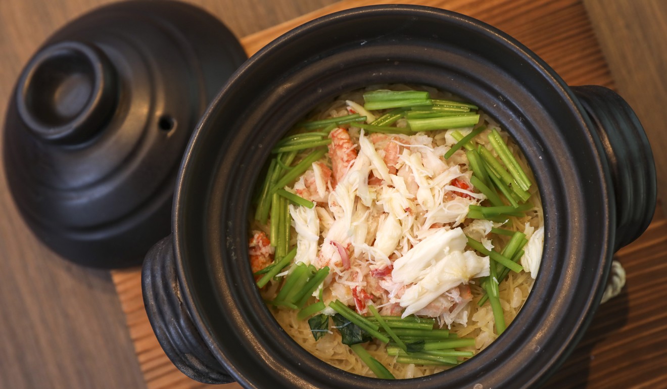Horsehair crab pot rice. Photo: K.Y. Cheng