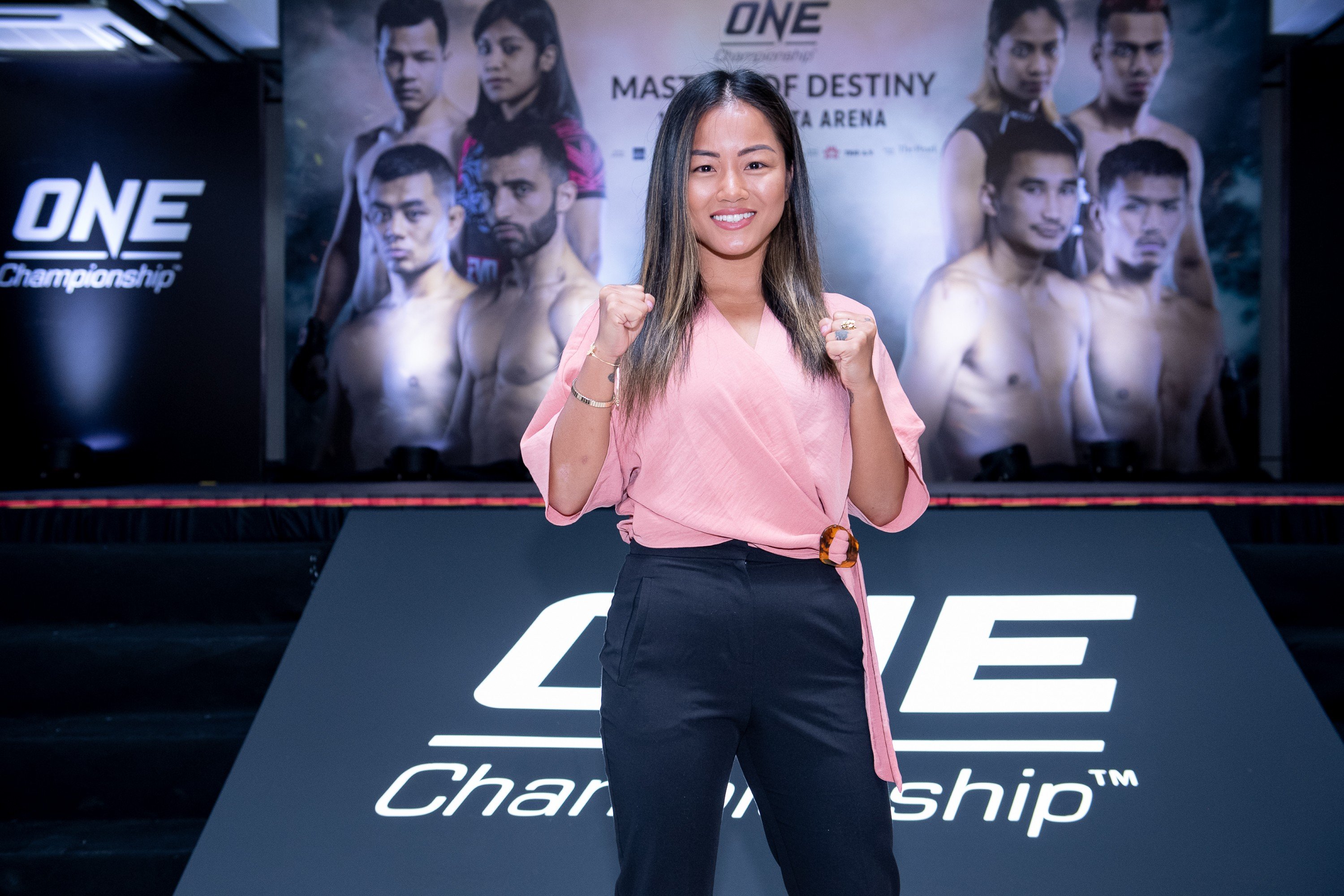 Bi Nguyen faces Stamp Fairtex at One Championship Masters of Fate in Manila. Photo: One Championship