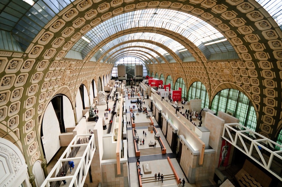The interior of the main hall at the Musee d’Orsay in Paris. Photo: Alamy