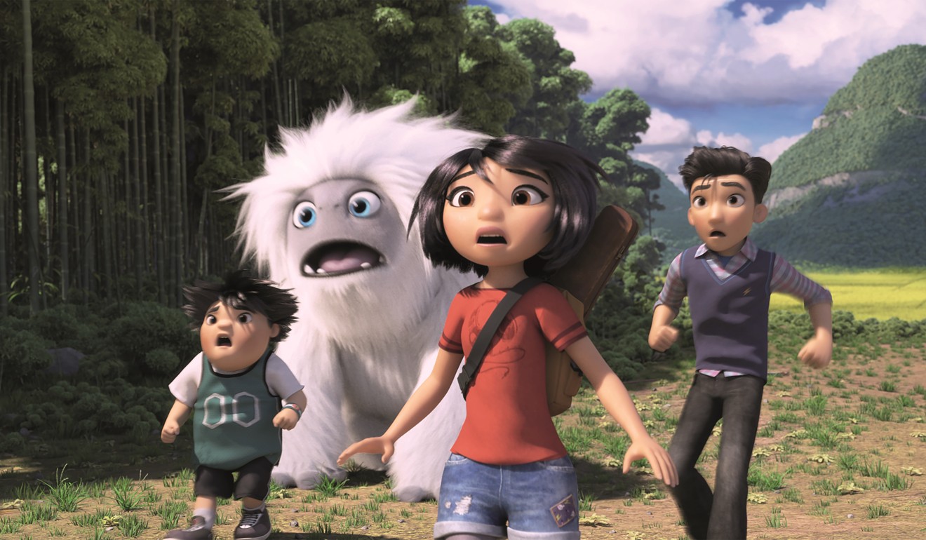 Abominable has been criticised for a scene showing the nine-dash line. Photo: DreamWorks