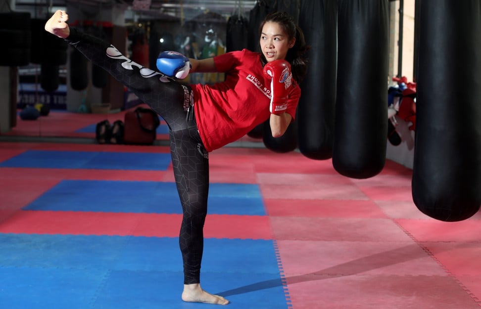 Muay Thai boxer Nana Tsang Hoi-lan.