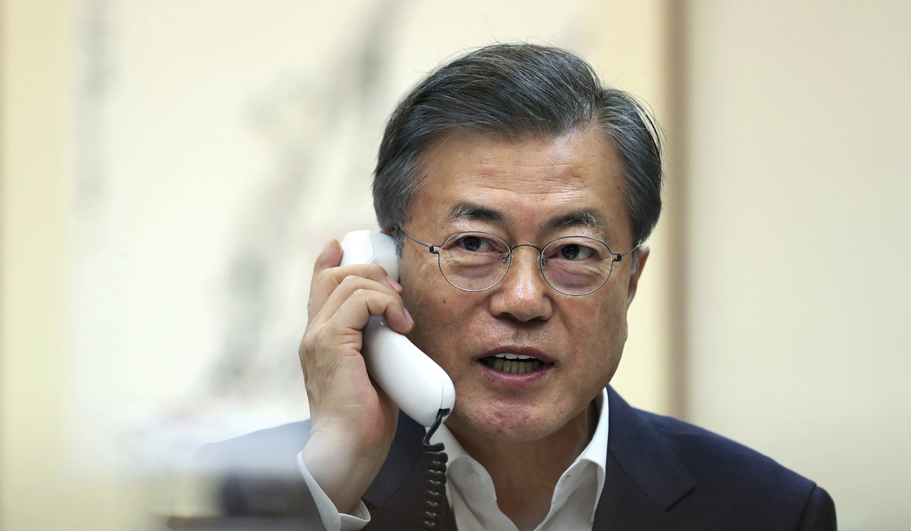 South Korean President Moon Jae-in. Photo: AP
