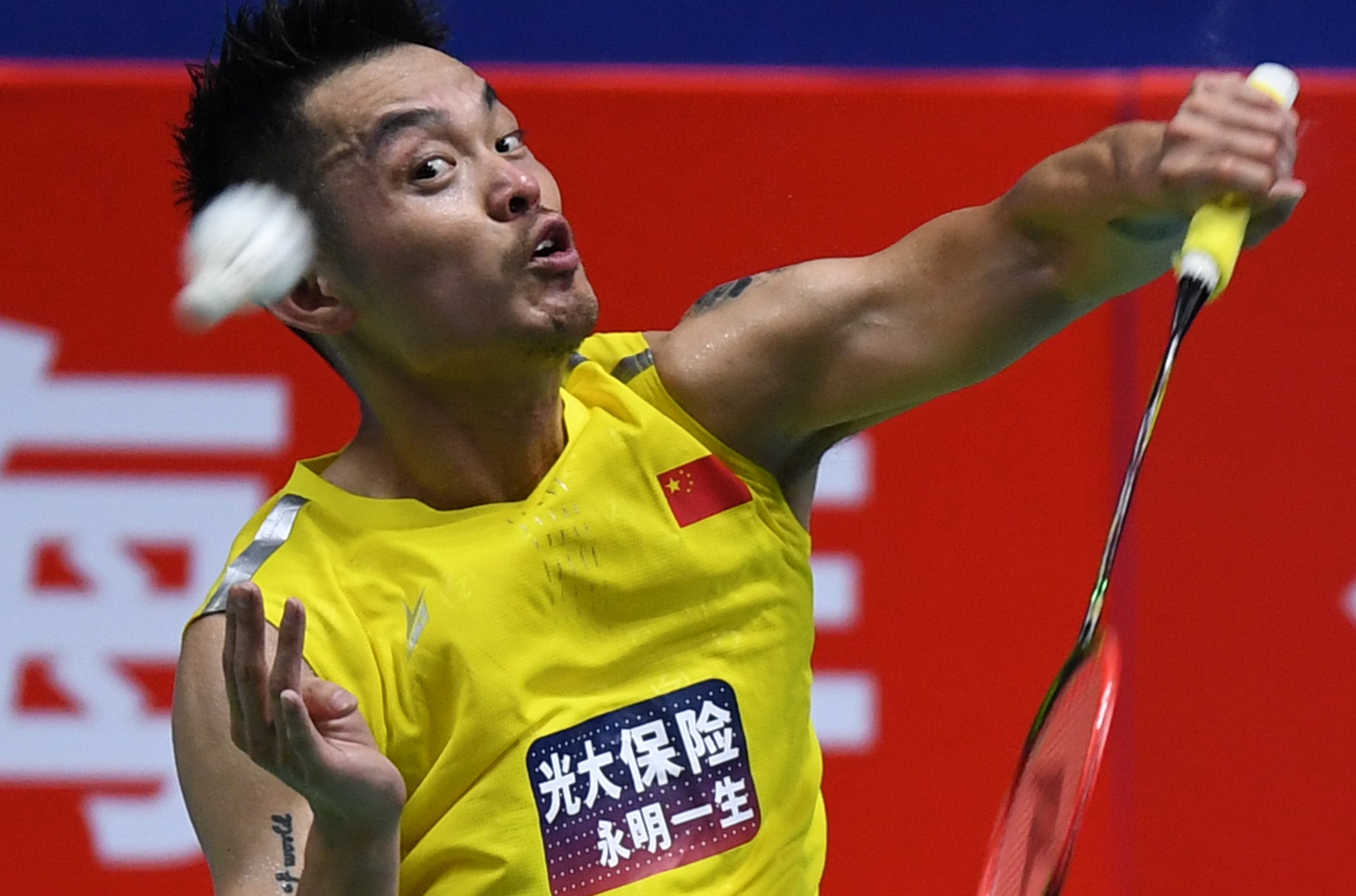 Lin Dan is still hoping to compete for China at the Tokyo Olympics. Photo: Xinhua